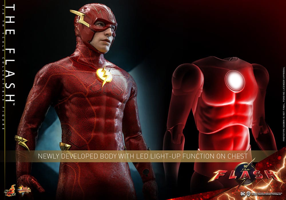 The Flash Movie Masterpiece Action Figure 1/6 The Flash 30cm