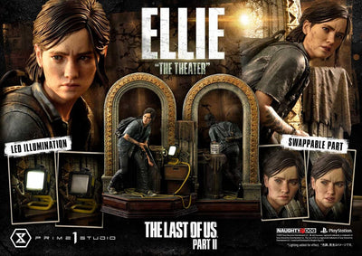 The Last of Us Part II Ultimate Premium Masterline Series Statue 1/4 Ellie "The Theater" Bonus Version 58cm - Scale Statue - Prime 1 Studio - Hobby Figures UK