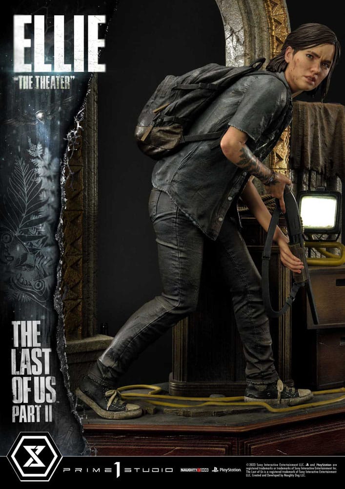 The Last of Us Part II Ultimate Premium Masterline Series Statue 1/4 Ellie "The Theater" Bonus Version 58cm - Scale Statue - Prime 1 Studio - Hobby Figures UK