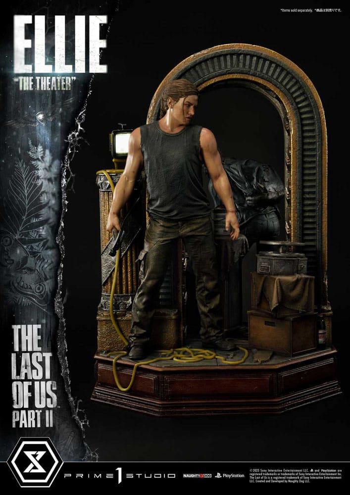 The Last of Us Part II Ultimate Premium Masterline Series Statue 1/4 Ellie "The Theater" Bonus Version 58cm - Scale Statue - Prime 1 Studio - Hobby Figures UK