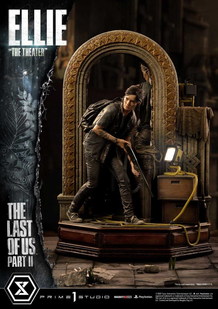 The Last of Us Part II Ultimate Premium Masterline Series Statue 1/4 Ellie "The Theater" Bonus Version 58cm - Scale Statue - Prime 1 Studio - Hobby Figures UK