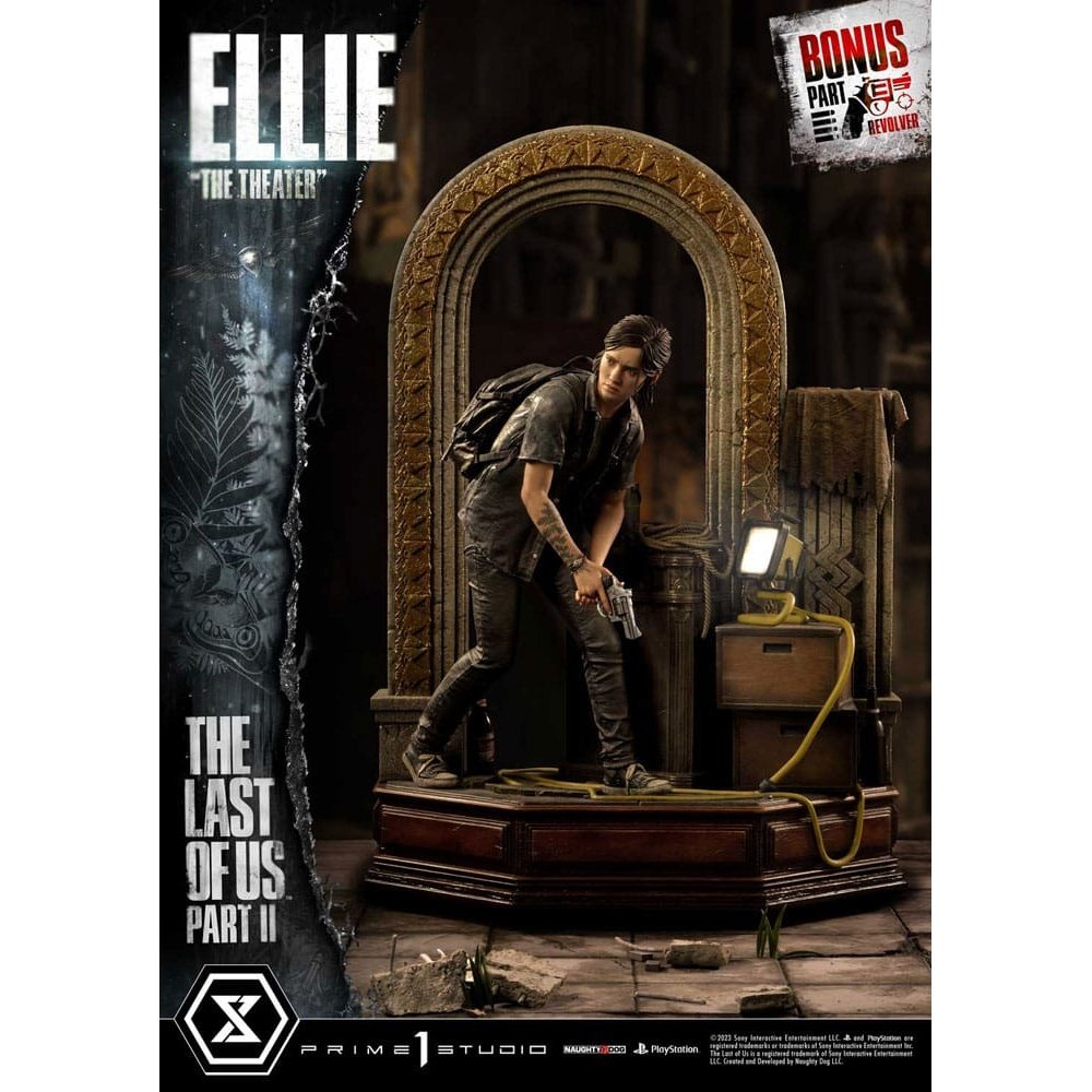 The Last of Us Part II Ultimate Premium Masterline Series Statue 1/4 Ellie "The Theater" Bonus Version 58cm - Scale Statue - Prime 1 Studio - Hobby Figures UK