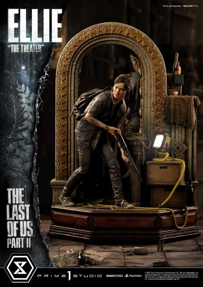 The Last of Us Part II Ultimate Premium Masterline Series Statue 1/4 Ellie "The Theater" Regular Version 58cm - Scale Statue - Prime 1 Studio - Hobby Figures UK