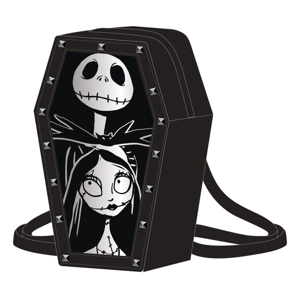 The Nightmare before Christmas Fashion - Faux Leather Backpack Jack Coffin-shaped - Apparel & Accessories - Cerdá - Hobby Figures UK