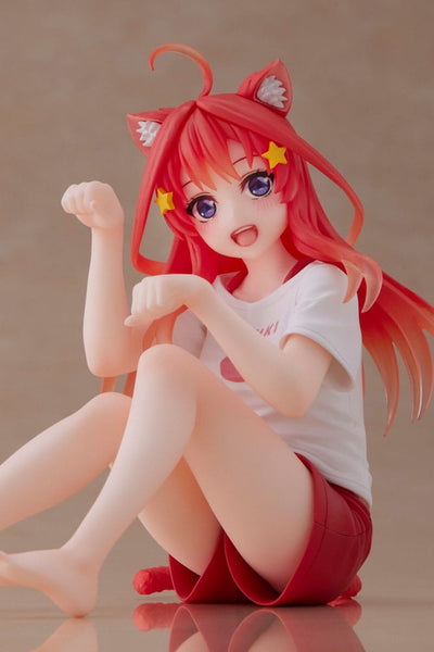 The Quintessential Quintuplets PVC Statue Desktop Itsuki Nakano Newley Written Cat Roomwear Ver. - Scale Statue - Taito Prize - Hobby Figures UK