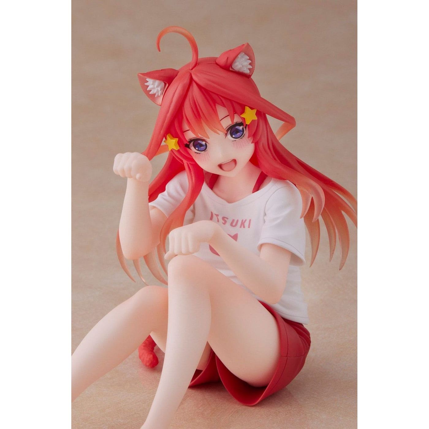 The Quintessential Quintuplets PVC Statue Desktop Itsuki Nakano Newley Written Cat Roomwear Ver. - Scale Statue - Taito Prize - Hobby Figures UK