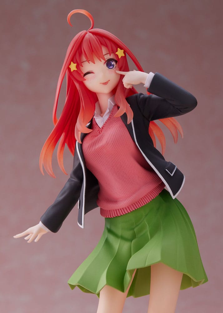 The Quintessential Quintuplets PVC Statue Itsuki Nakano School Uniform Ver Renewal Edition - Scale Statue - Taito Prize - Hobby Figures UK