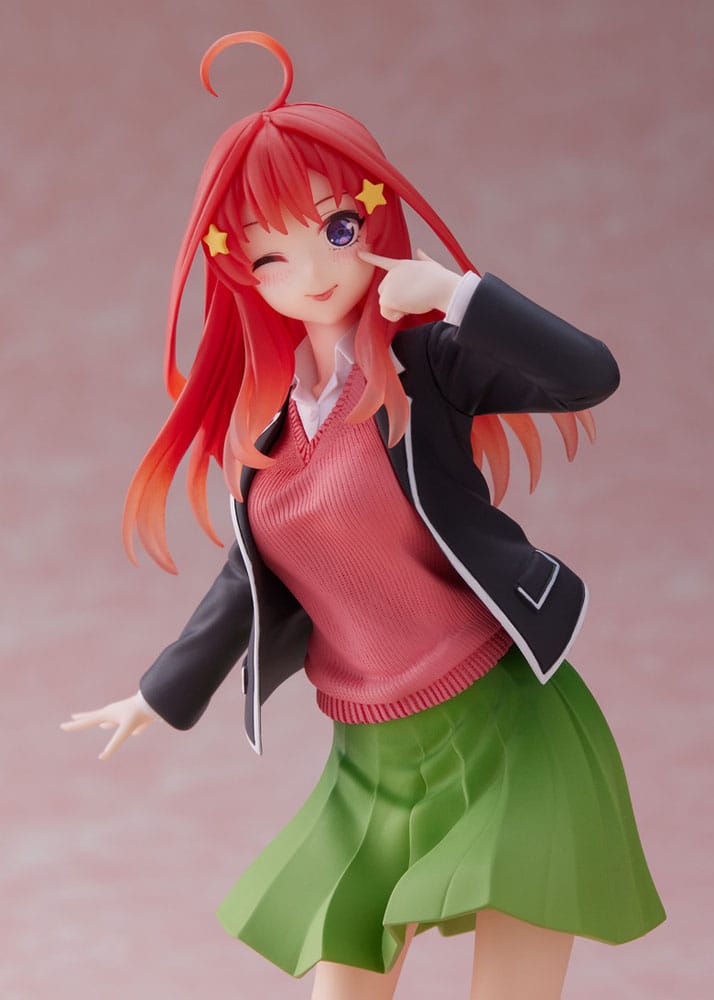 The Quintessential Quintuplets PVC Statue Itsuki Nakano School Uniform Ver Renewal Edition - Scale Statue - Taito Prize - Hobby Figures UK