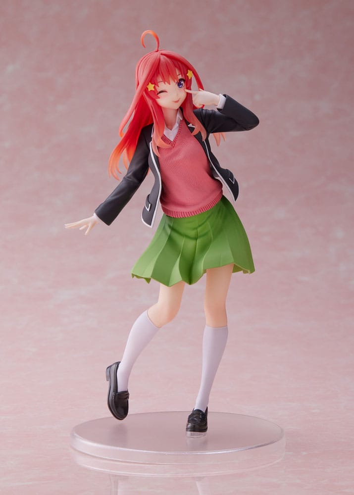 The Quintessential Quintuplets PVC Statue Itsuki Nakano School Uniform Ver Renewal Edition - Scale Statue - Taito Prize - Hobby Figures UK