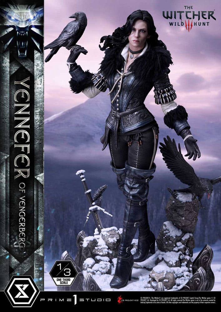 The Witcher Museum Masterline Series Statue Yennefer of Vengerberg Deluxe Bonus Version 84cm - Scale Statue - Prime 1 Studio - Hobby Figures UK