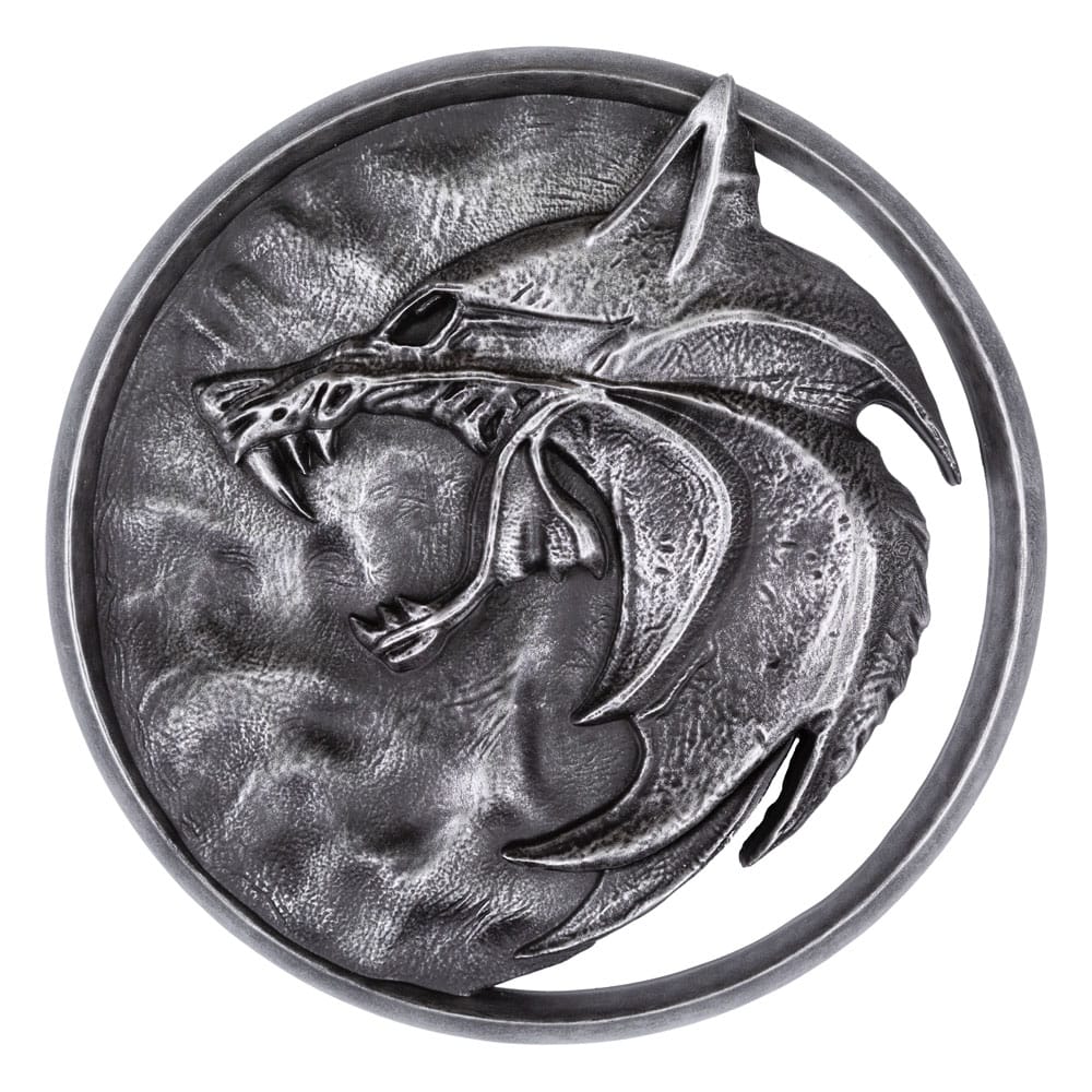 The Witcher Season 03 Replica Wall Plaque Wolf Medallion - Scale Statue - Dark Horse - Hobby Figures UK