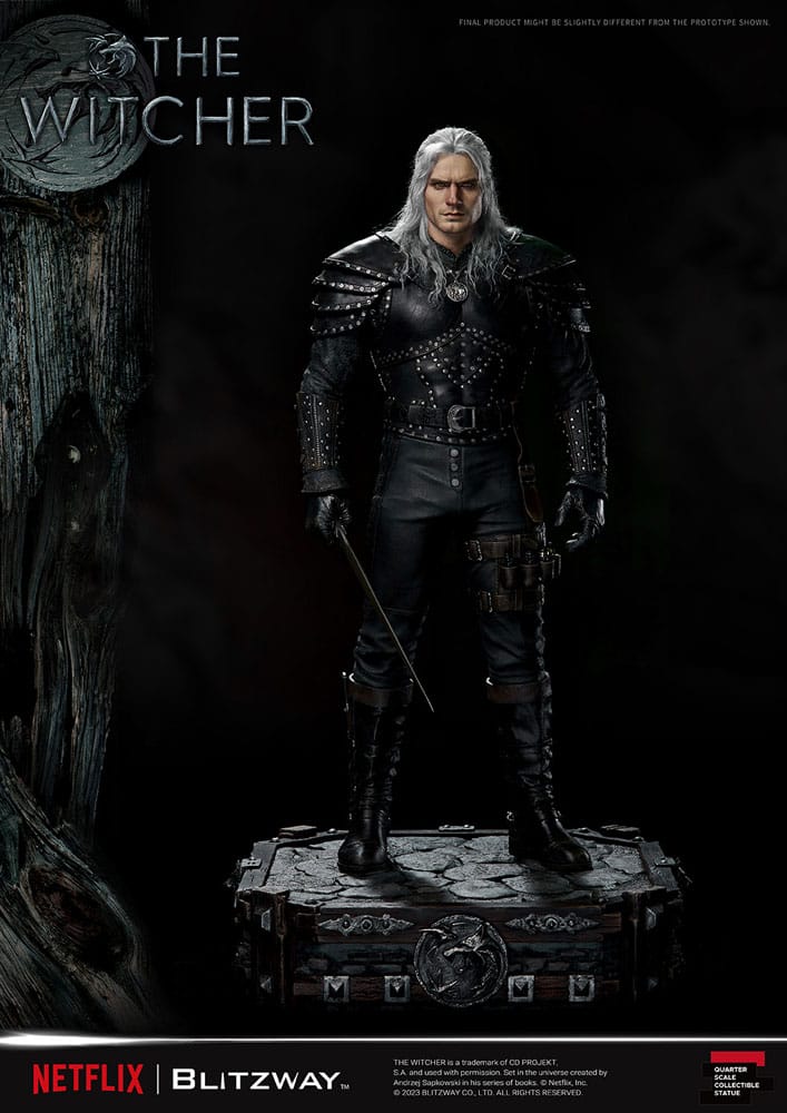 The Witcher Superb Scale Statue 1/4 Geralt of Rivia 56cm - Scale Statue - Blitzway - Hobby Figures UK