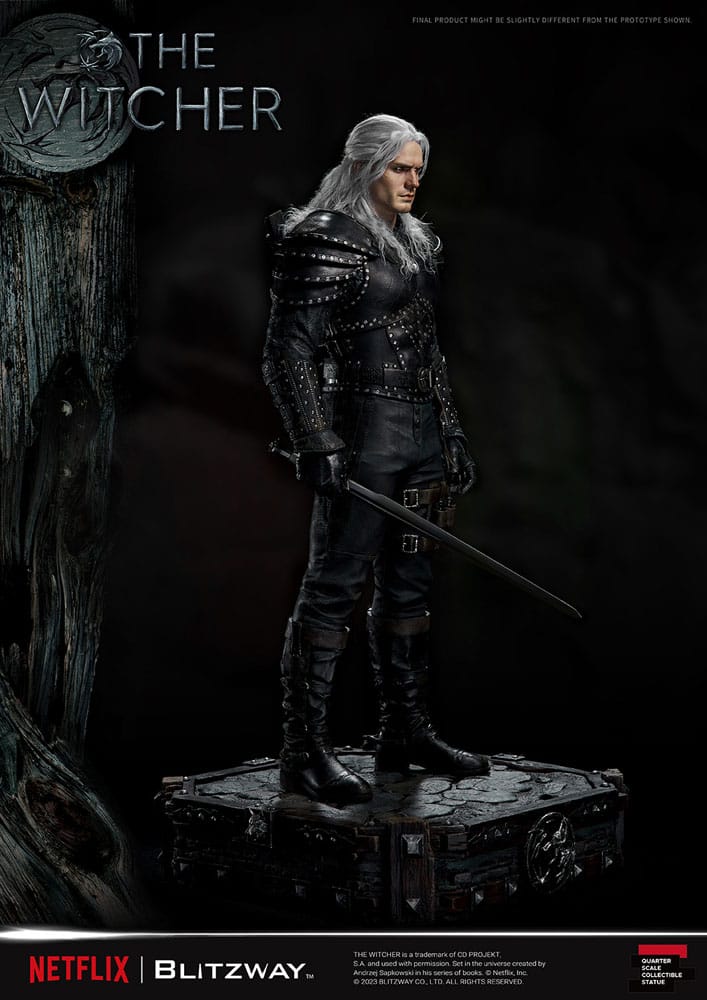 The Witcher Superb Scale Statue 1/4 Geralt of Rivia 56cm - Scale Statue - Blitzway - Hobby Figures UK