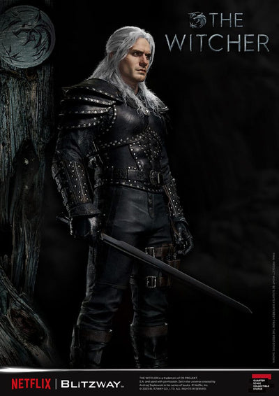 The Witcher Superb Scale Statue 1/4 Geralt of Rivia 56cm - Scale Statue - Blitzway - Hobby Figures UK