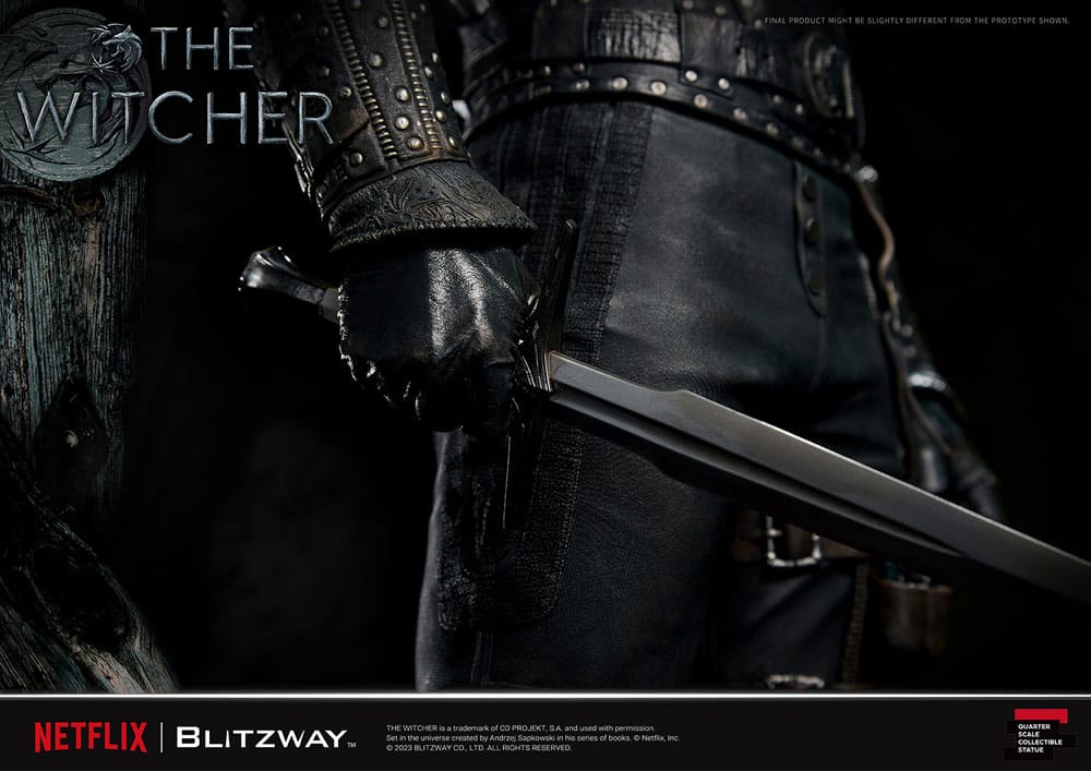 The Witcher Superb Scale Statue 1/4 Geralt of Rivia 56cm - Scale Statue - Blitzway - Hobby Figures UK