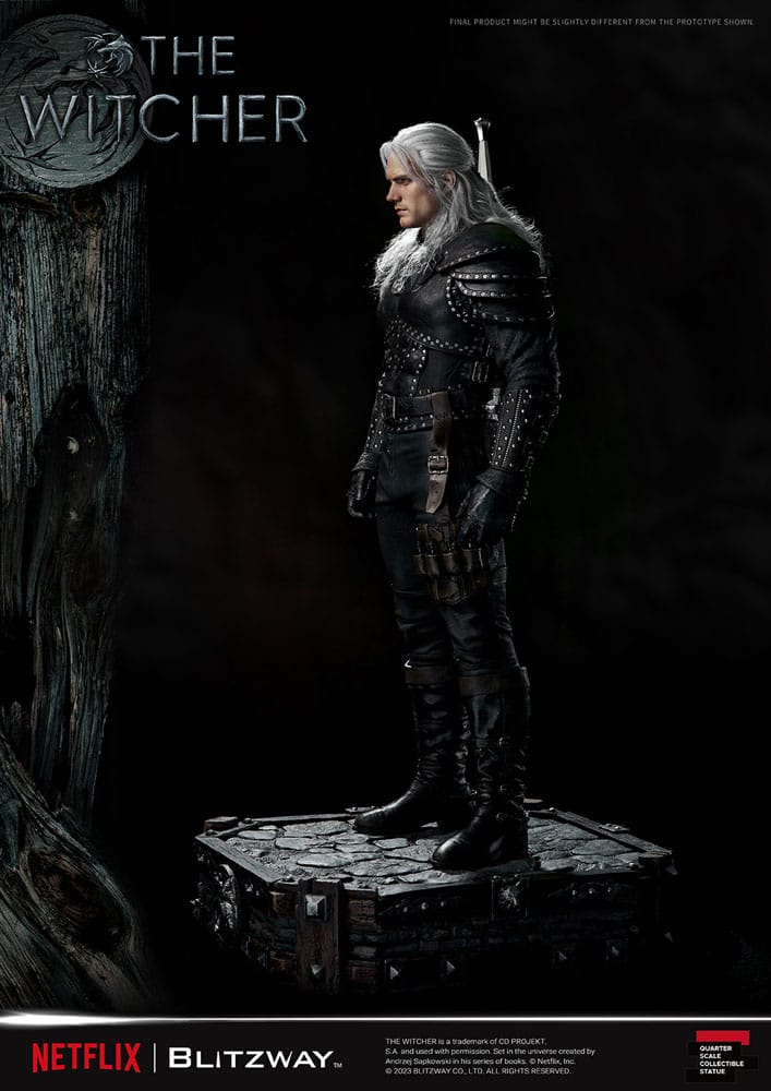 The Witcher Superb Scale Statue 1/4 Geralt of Rivia 56cm - Scale Statue - Blitzway - Hobby Figures UK