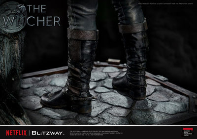 The Witcher Superb Scale Statue 1/4 Geralt of Rivia 56cm - Scale Statue - Blitzway - Hobby Figures UK