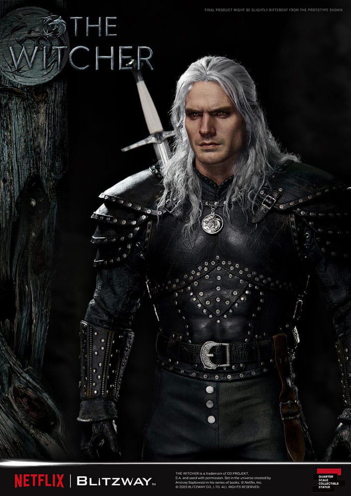 The Witcher Superb Scale Statue 1/4 Geralt of Rivia 56cm - Scale Statue - Blitzway - Hobby Figures UK