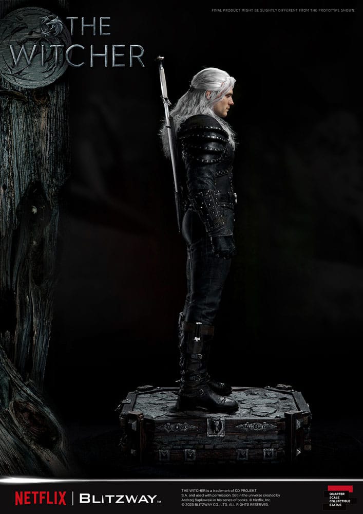 The Witcher Superb Scale Statue 1/4 Geralt of Rivia 56cm - Scale Statue - Blitzway - Hobby Figures UK