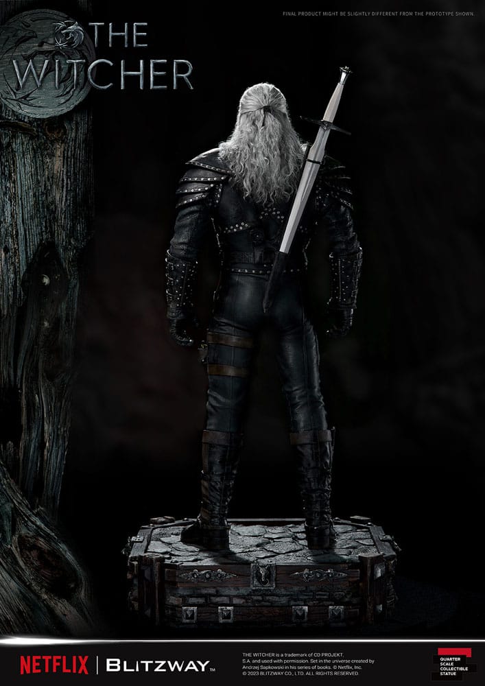 The Witcher Superb Scale Statue 1/4 Geralt of Rivia 56cm - Scale Statue - Blitzway - Hobby Figures UK