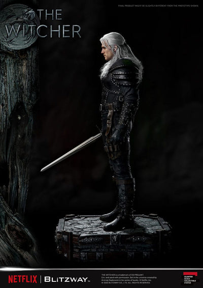 The Witcher Superb Scale Statue 1/4 Geralt of Rivia 56cm - Scale Statue - Blitzway - Hobby Figures UK