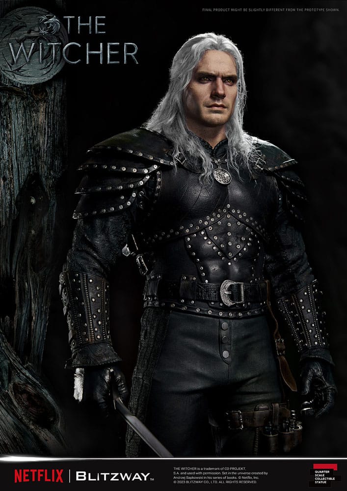 The Witcher Superb Scale Statue 1/4 Geralt of Rivia 56cm - Scale Statue - Blitzway - Hobby Figures UK