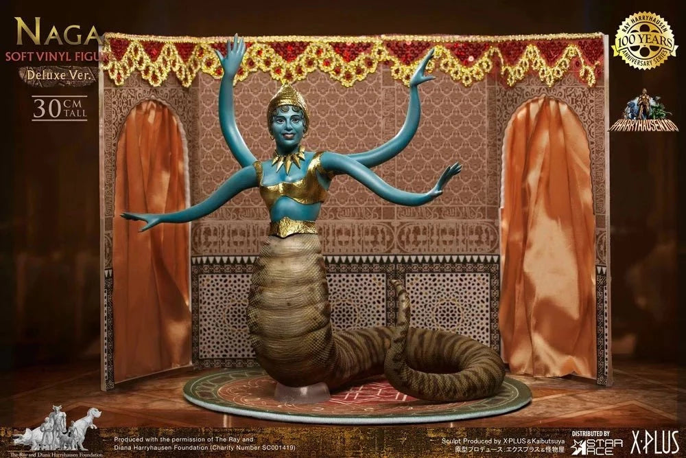 The 7th Voyage of Sinbad Soft Vinyl Statue Ray Harryhausen's Naga (Snake Woman) Deluxe Version 31cm