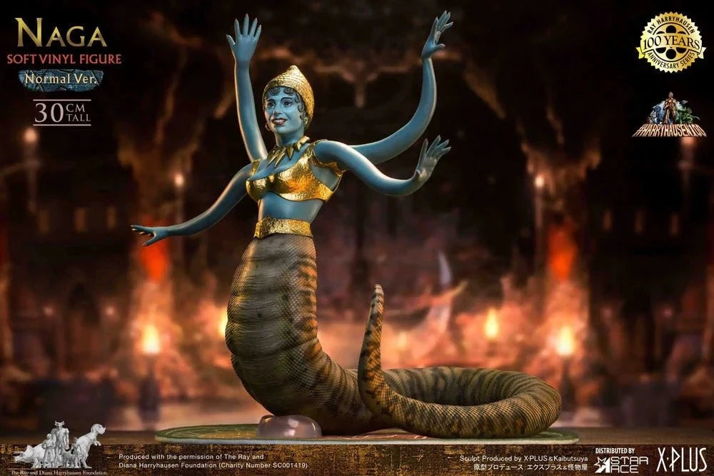 The 7th Voyage of Sinbad Soft Vinyl Statue Ray Harryhausen's Naga (Snake Woman) Deluxe Version 31cm - Scale Statue - Star Ace Toys - Hobby Figures UK