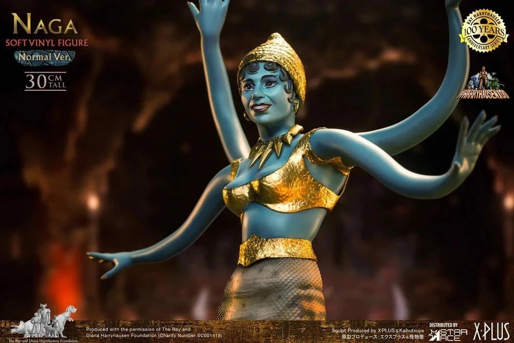 The 7th Voyage of Sinbad Soft Vinyl Statue Ray Harryhausen's Naga (Snake Woman) Deluxe Version 31cm - Scale Statue - Star Ace Toys - Hobby Figures UK