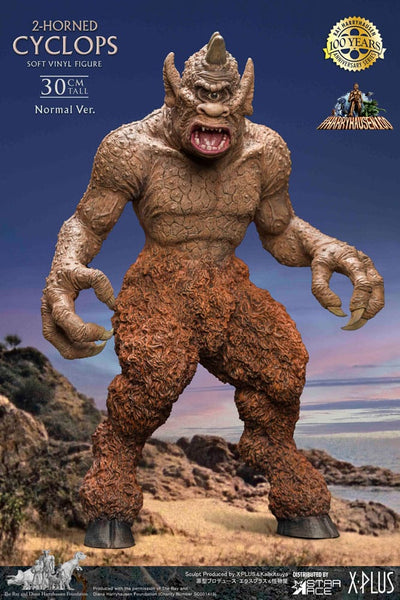 The 7th Voyage of Sinbad Soft Vinyl Statue Ray Harryhausens Horned Cyclops 32cm - Scale Statue - X-Plus - Hobby Figures UK