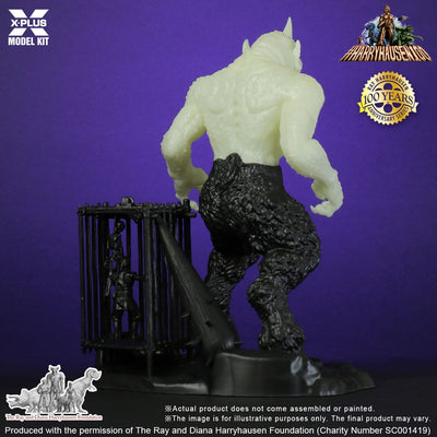The 7th Voyage of Sinbad Statue 1/35 Ray Harryhausens Cyclops Glow in the Dark Edition 24cm - Model Kit - X-Plus - Hobby Figures UK
