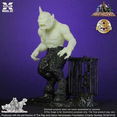 The 7th Voyage of Sinbad Statue 1/35 Ray Harryhausens Cyclops Glow in the Dark Edition 24cm - Model Kit - X-Plus - Hobby Figures UK