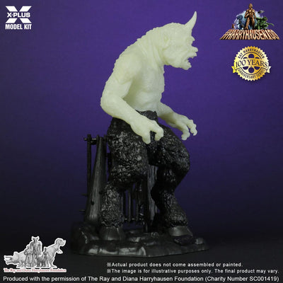 The 7th Voyage of Sinbad Statue 1/35 Ray Harryhausens Cyclops Glow in the Dark Edition 24cm - Model Kit - X-Plus - Hobby Figures UK