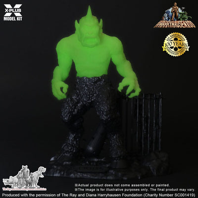 The 7th Voyage of Sinbad Statue 1/35 Ray Harryhausens Cyclops Glow in the Dark Edition 24cm - Model Kit - X-Plus - Hobby Figures UK
