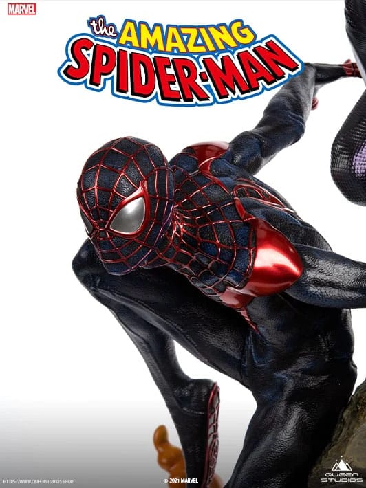 The Amazing Spider-Man Statue 1/4 Spider-Verse 75cm - Scale Statue - Queen Studios - Hobby Figures UK