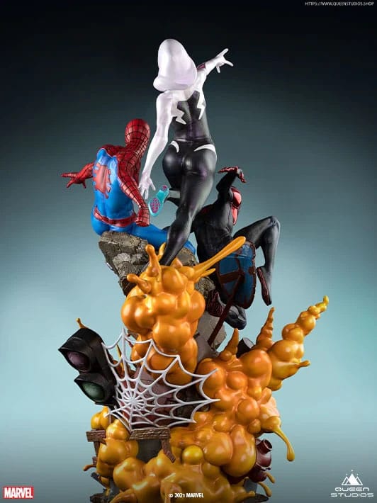 The Amazing Spider-Man Statue 1/4 Spider-Verse 75cm - Scale Statue - Queen Studios - Hobby Figures UK