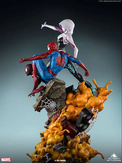 The Amazing Spider-Man Statue 1/4 Spider-Verse 75cm - Scale Statue - Queen Studios - Hobby Figures UK
