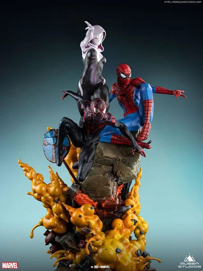 The Amazing Spider-Man Statue 1/4 Spider-Verse 75cm - Scale Statue - Queen Studios - Hobby Figures UK