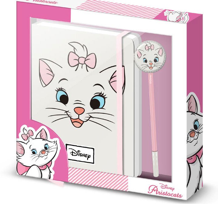The Aristocats Notebook with Pen Gift Set Marie - Hobby Figures