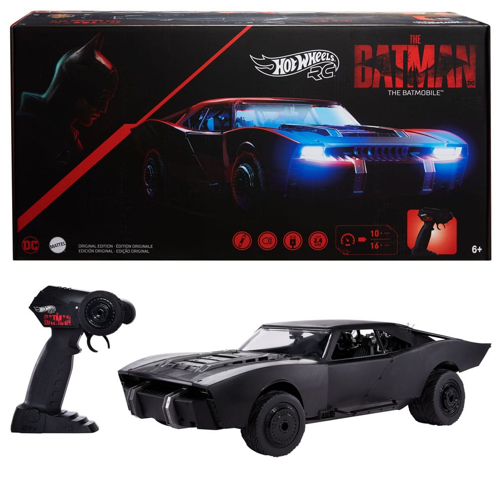 The Batman RC Vehicle 1/10 Batmobile 50cm - Action Figures - Mattel Hot Wheels - Hobby Figures UK