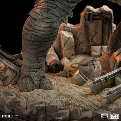 The Book of Boba Fett Demi Art Scale Statue 1/20 Boba Fett & Rancor 38cm - Scale Statue - Iron Studios - Hobby Figures UK