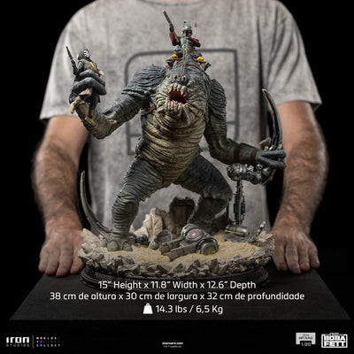 The Book of Boba Fett Demi Art Scale Statue 1/20 Boba Fett & Rancor 38cm - Scale Statue - Iron Studios - Hobby Figures UK