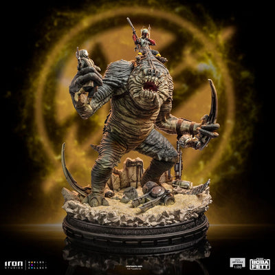 The Book of Boba Fett Demi Art Scale Statue 1/20 Boba Fett & Rancor 38cm - Scale Statue - Iron Studios - Hobby Figures UK