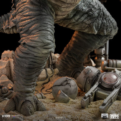 The Book of Boba Fett Demi Art Scale Statue 1/20 Boba Fett & Rancor 38cm - Scale Statue - Iron Studios - Hobby Figures UK