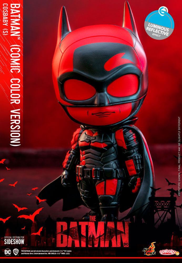 The Batman Cosbaby Mini Figure Batman (Comic Colour Version) 12cm ...