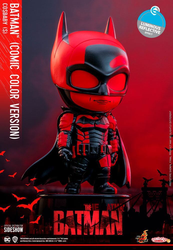 The Batman Cosbaby Mini Figure Batman (Comic Colour Version) 12cm ...