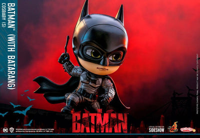 The Batman Cosbaby Mini Figure Batman (With Batarang) 12cm - Mini Figures - Hot Toys - Hobby Figures UK