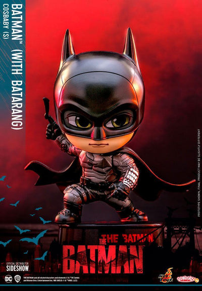 The Batman Cosbaby Mini Figure Batman (With Batarang) 12cm - Mini Figures - Hot Toys - Hobby Figures UK