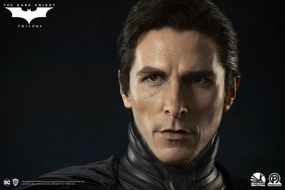 The Dark Knight Trilogy Life-Size Bust Batman (Christian Bale) 91cm - Scale Statue - Infinity Studio x Penguin Toys - Hobby Figures UK