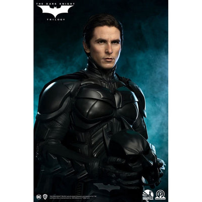 The Dark Knight Trilogy Life-Size Bust Batman (Christian Bale) 91cm - Scale Statue - Infinity Studio x Penguin Toys - Hobby Figures UK